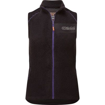 OMM Core Zipped Vest W Black