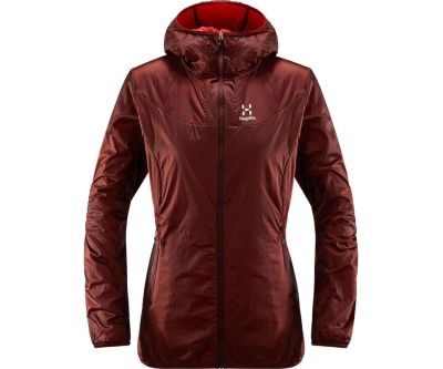Haglöfs Aran Valley Jacket Women Maroon Red/Hibiscus Red | Alk. 65,00 €