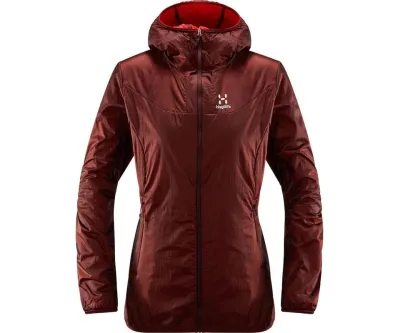 Haglöfs Aran Valley Jacket Women Maroon Red/Hibiscus Red, kuva 1 / 1
