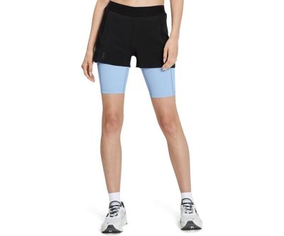 On Active Shorts Women Black/Stratosphere