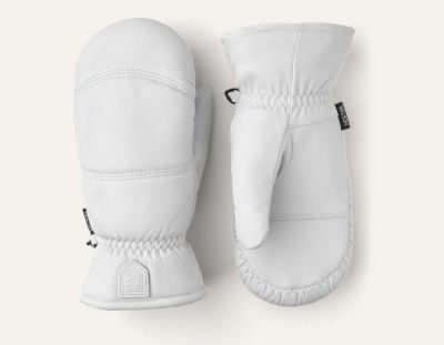 Hestra Leather Box - Mitt Offwhite