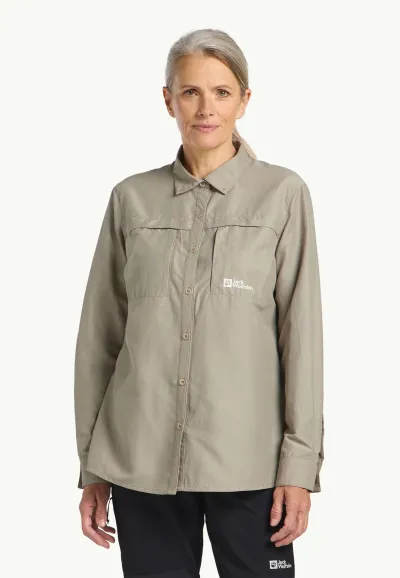 Jack Wolfskin Women's Barrier LS Shirt, kuva 1 / 1