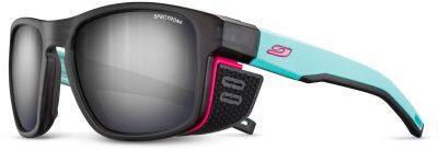 Julbo Shield M Matt Translucent Black/Light blue/Pink