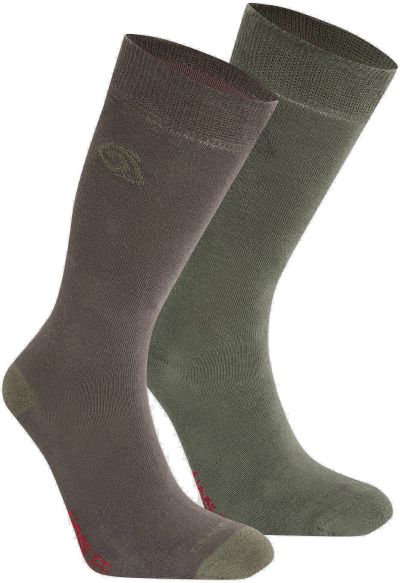 Craghoppers Nosilife Travel Twin Pack Socks
