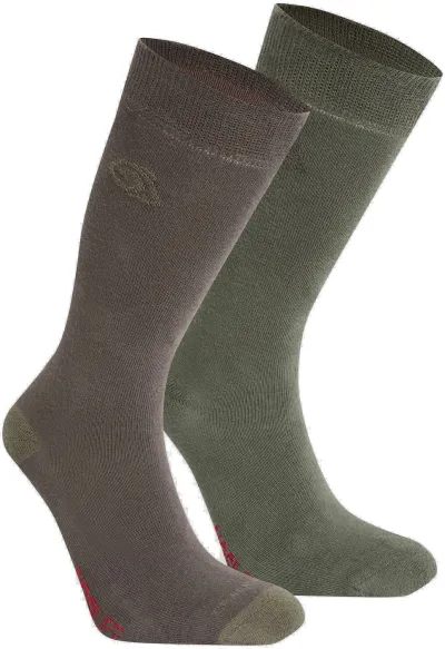 Craghoppers Nosilife Travel Twin Pack Socks, kuva 1 / 1