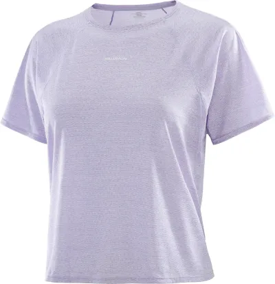 Salomon Women's Shakeout Air Crop Tee, kuva 1 / 1