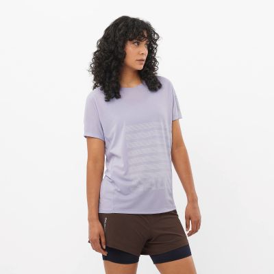 Salomon Women's Sense Aero Graphics Tee