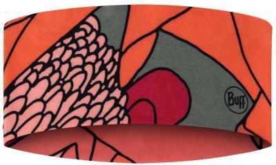 Buff Coolnet UV Wide Headband Aramay Poppy