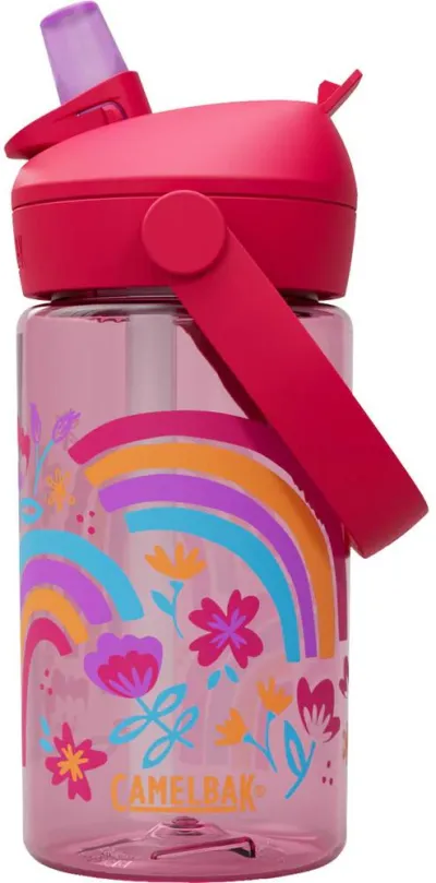CamelBak Thrive Flip Straw Kids 0,4 Rainbow Floral, kuva 1 / 1