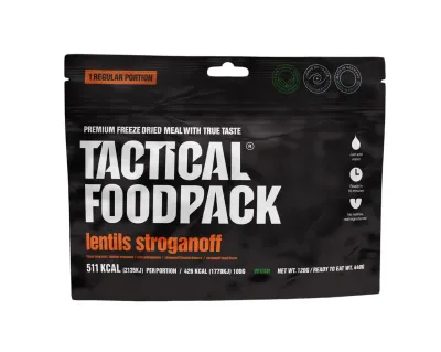Tactical Foodpack Lentils Stroganoff 120g, kuva 1 / 1