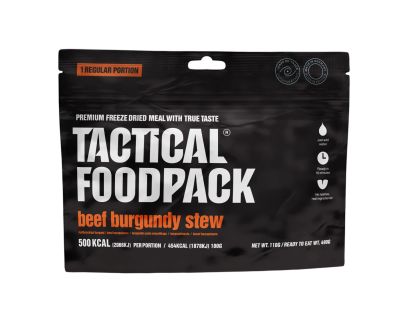 Tactical Foodpack Beef Burgundy Stew 110g | Alk. 13,90 €