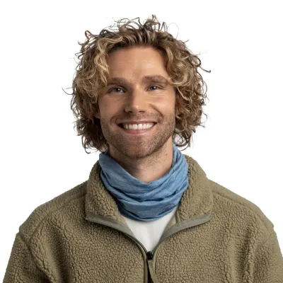 Buff Lightweight Merino Solid Lake Blue, kuva 1 / 1
