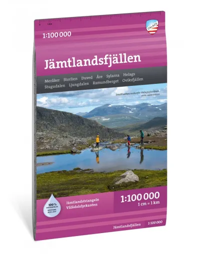 Calazo Jämtlandsfjällen 1:100 000