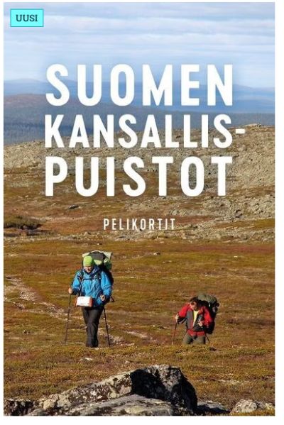 Karttakauppa Kansallispuistopelikortit