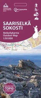 Karttakauppa Saariselkä Sokosti 1:50000