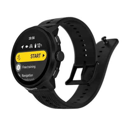 Suunto Run All Black With Silicone Strap, kuva 1 / 1