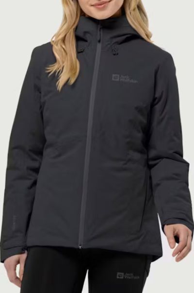 Jack Wolfskin Women's Wisper Ins Jacket XL Musta (Second Hand)