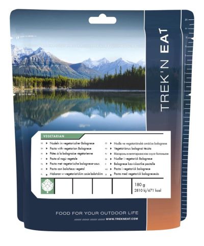 Trek'n Eat Pasta With Vegetable Bolognese Sauce