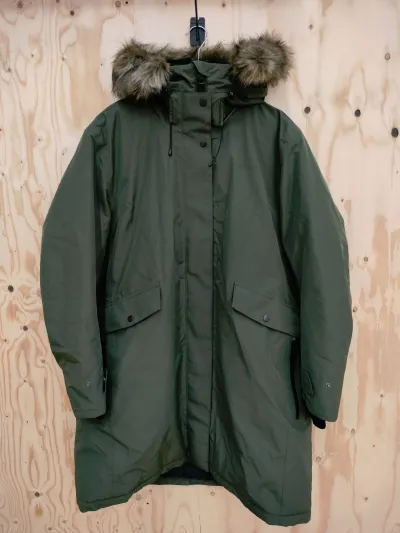 Didriksons Women's Erika Parka 3 52 Tummanvihreä (Second Hand), kuva 1 / 1
