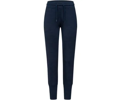 Super.natural Essential Cuffed Pants Women Blue Iris Melange