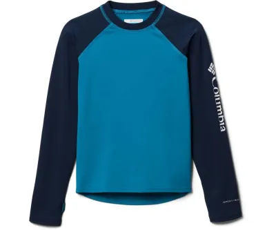 Columbia Sandy Shores LS Sunguard Shirt Kids Deep Marine/Collegiate Navy, kuva 1 / 1