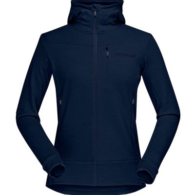 Norrøna Falketind Warmwool2 Stretch Zip Hood W's