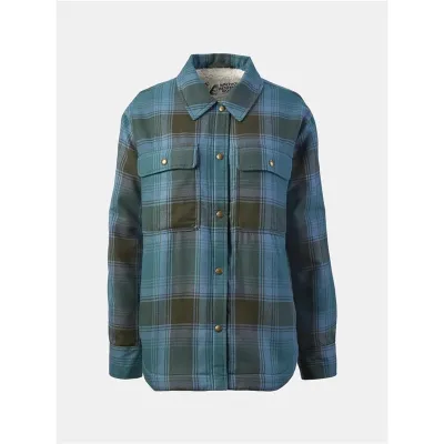 Marmot Wm'S Ridgefield Sherpa Flannel Jacket Dark Green, kuva 1 / 1