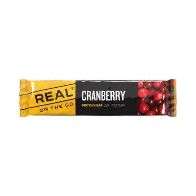 REAL TURMAT PROTEIN BAR CRANBERRY