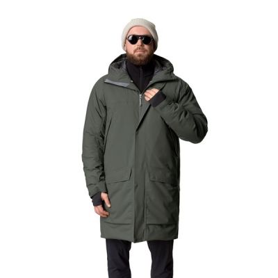 Houdini M'S Fall In Parka Baremark Green