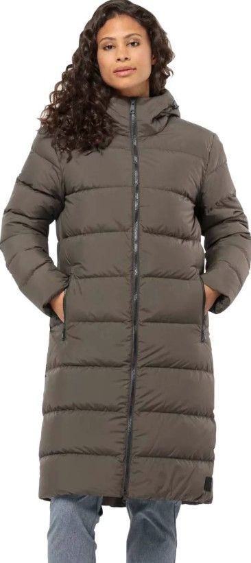 Jack Wolfskin Women's Frozen Palace Coat - Naisten untuvatakki XXL Coffee (Outlet)