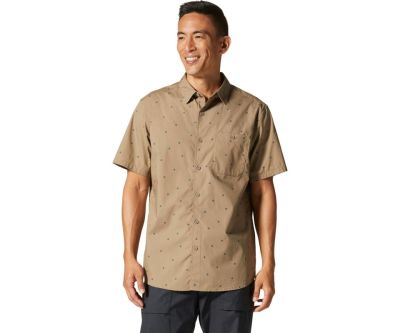 Mountain Hardwear Big Cottonwood SS Shirt Men Trail Dust Micro Sun Dot Print | Alk. 17,00 €