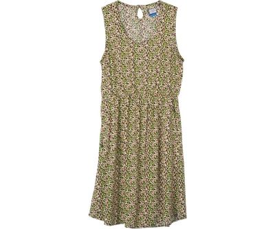 KAVU Simone Dress Women Green Meadow