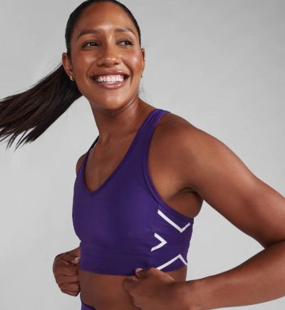 2XU Motion Racerback Bra Acai/White | Alk. 13,00 €