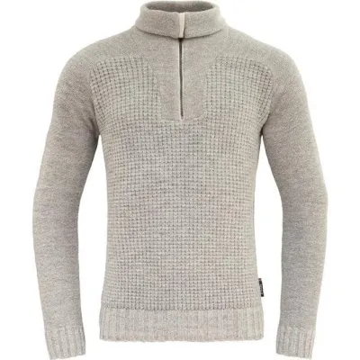 Devold Bispen Wool Zip Neck Grey Melange, kuva 1 / 1