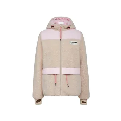 KnowledgeCotton Apparel Teddy Colorblock Jacket - Grs/Vegan, kuva 1 / 1