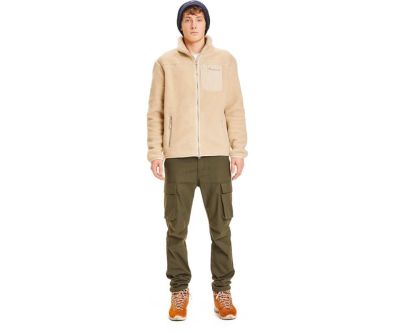 KnowledgeCotton Apparel Elm Teddy Fleece Zip Sweater Men