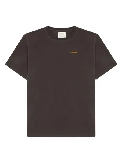 KnowledgeCotton Apparel SOS Regenerative Organic Cotton Back Print T-shirt Chocolate Torte, kuva 1 / 1