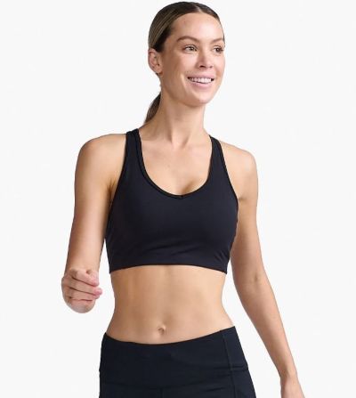 2XU Motion Racerback Bra Black/Black