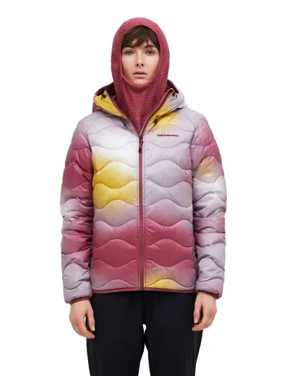 Peak Performance Women's Helium AOP Down Hood - Naisten kevytuntuvatakki, kuva 1 / 1