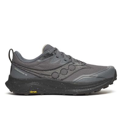 Saucony Peregrine 16 Herr Carbon/Black