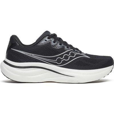 Saucony Ride 19 Wide Dam Black/Silver