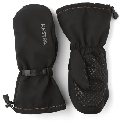 Hestra Pull Over Mittens Black, kuva 1 / 1