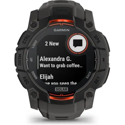 Garmin Instinct 3,50mm,Solar,Black Bezel with C, kuva 1 / 1