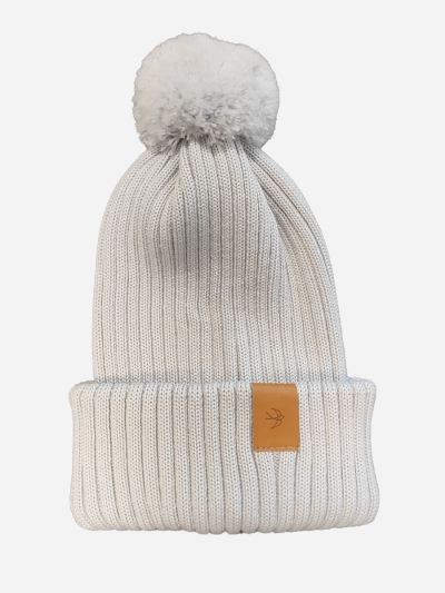 Svala Merinovillapipo Pääsky Vaaleanharmaa yksi koko