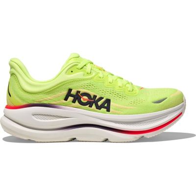 Hoka M Bondi 9 Grout/Neon Yuzu