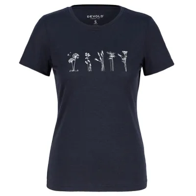 Devold CLASSIC FLOWERS TEE WMN, kuva 1 / 1