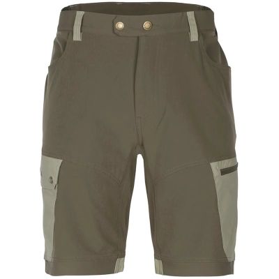 Pinewood Finnveden Trail Hybrid Shorts Earth Brown/Light Khaki