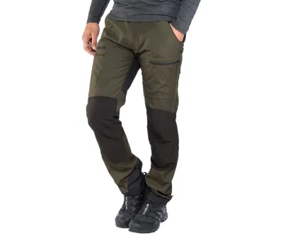 Pinewood Caribou TC Pants Men Moosgreen/Black, kuva 1 / 1