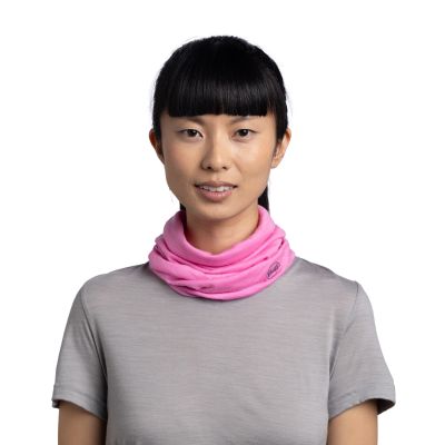Buff Lightweight Merino Solid Fl Fuchsia