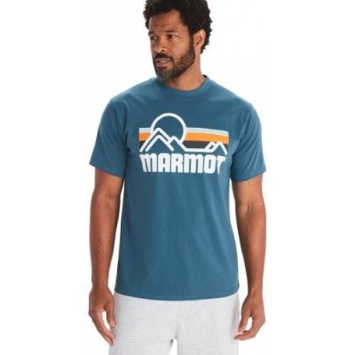Marmot Coastal Tee SS Nightfall Navy